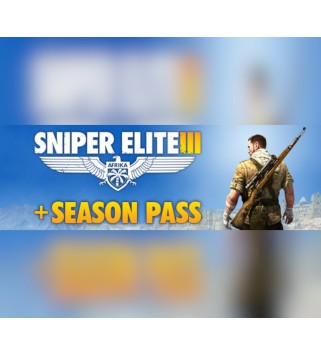 Sniper Elite 3 + Season Pass DLC Steam Key EUROPE